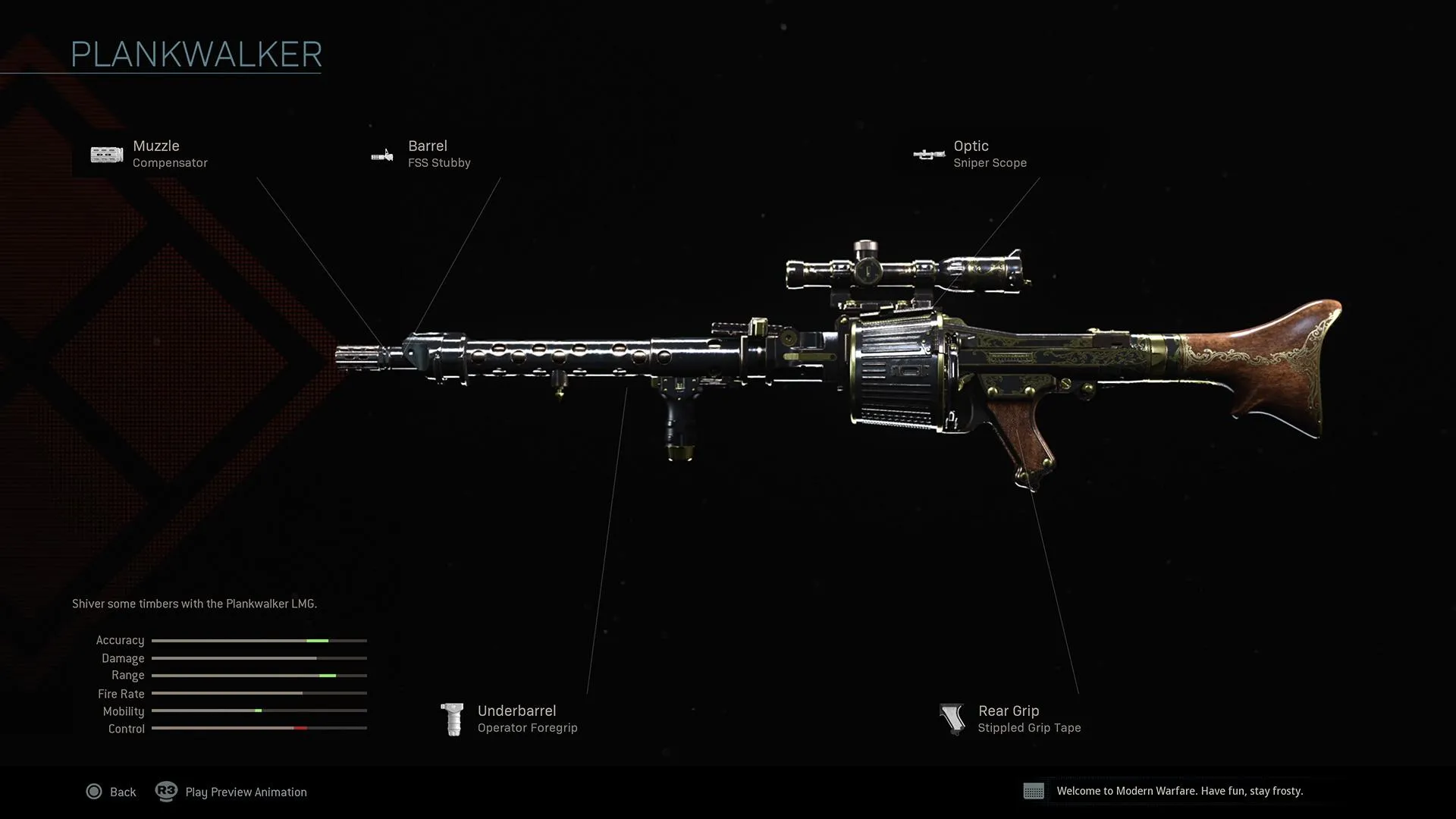Plankwalker - COD Warzone and Modern Warfare Weapon Blueprint | Call of Duty Plankwalker - COD Warzone and Modern Warfare Weapon Blueprint | Call of Duty