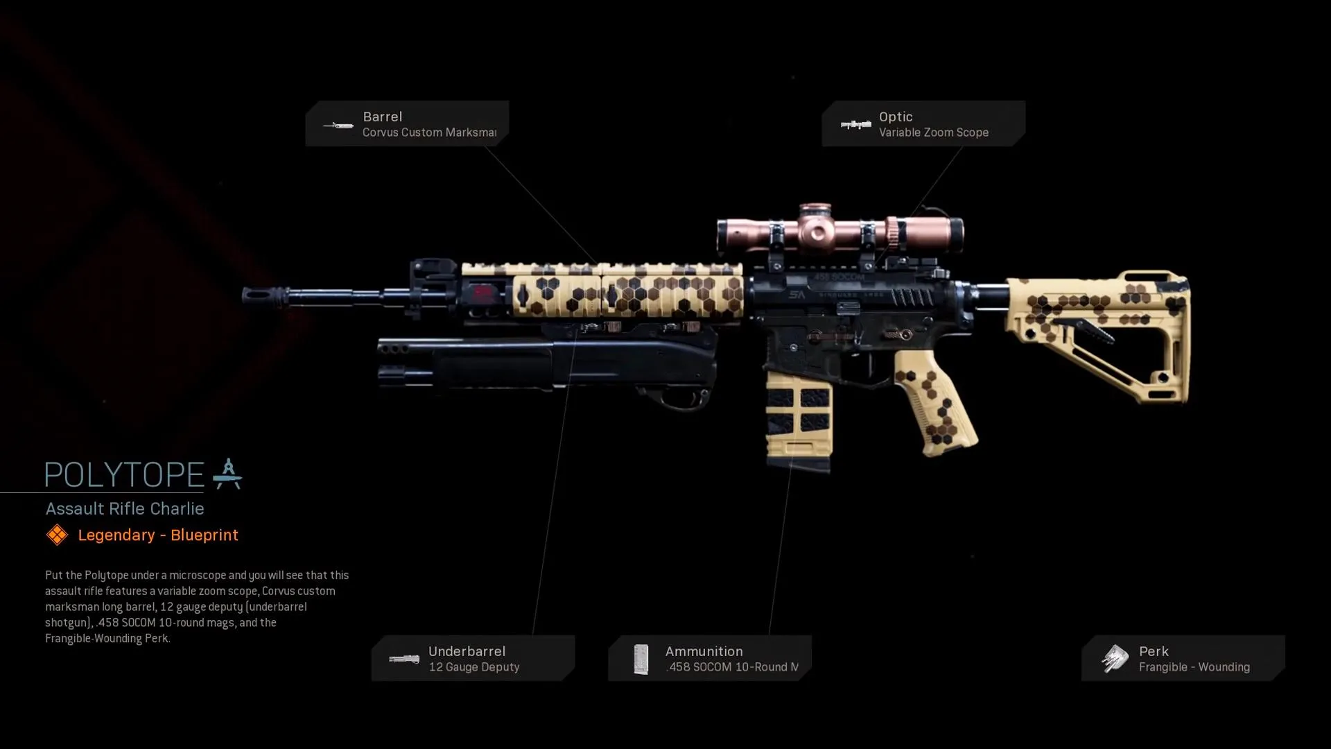 Polytope - COD Warzone and Modern Warfare Weapon Blueprint | Call of Duty Polytope - COD Warzone and Modern Warfare Weapon Blueprint | Call of Duty