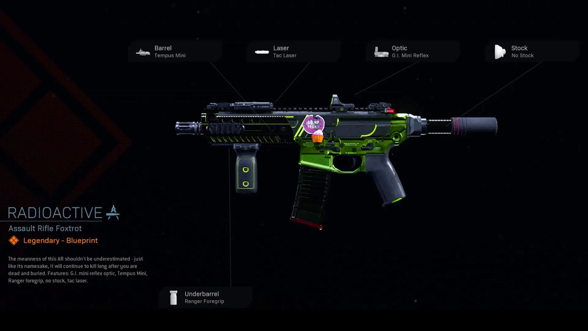 Radioactive - COD Warzone and Modern Warfare Weapon Blueprint | Call of Duty