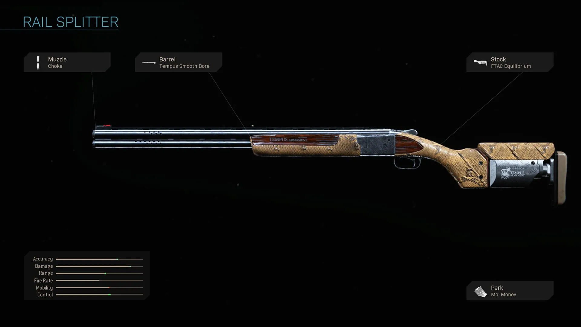 Rail Splitter - COD Warzone and Modern Warfare Weapon Blueprint | Call of Duty