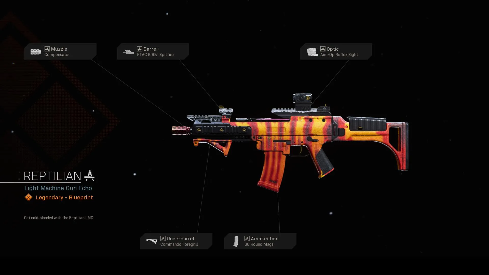 Reptilian - COD Warzone and Modern Warfare Weapon Blueprint | Call of Duty Reptilian - COD Warzone and Modern Warfare Weapon Blueprint | Call of Duty