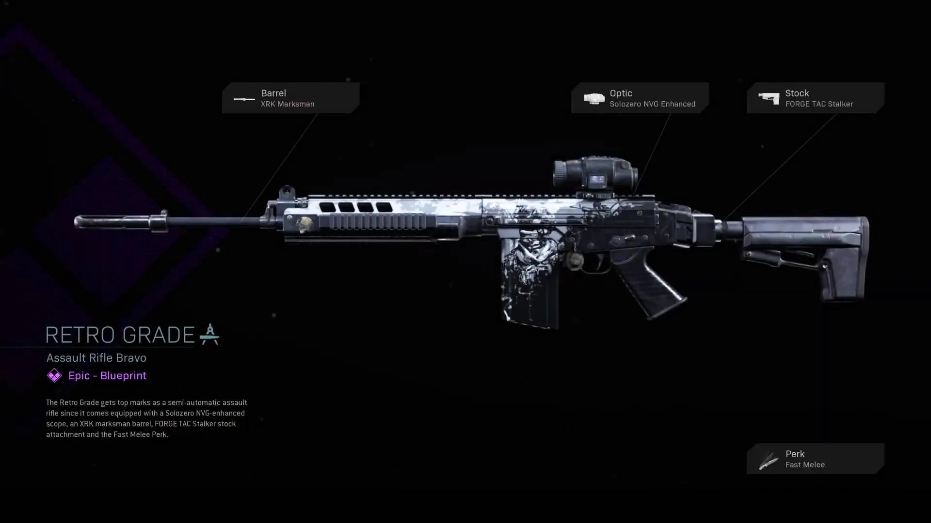 Retro Grade - COD Warzone and Modern Warfare Weapon Blueprint | Call of Duty Retro Grade - COD Warzone and Modern Warfare Weapon Blueprint | Call of Duty