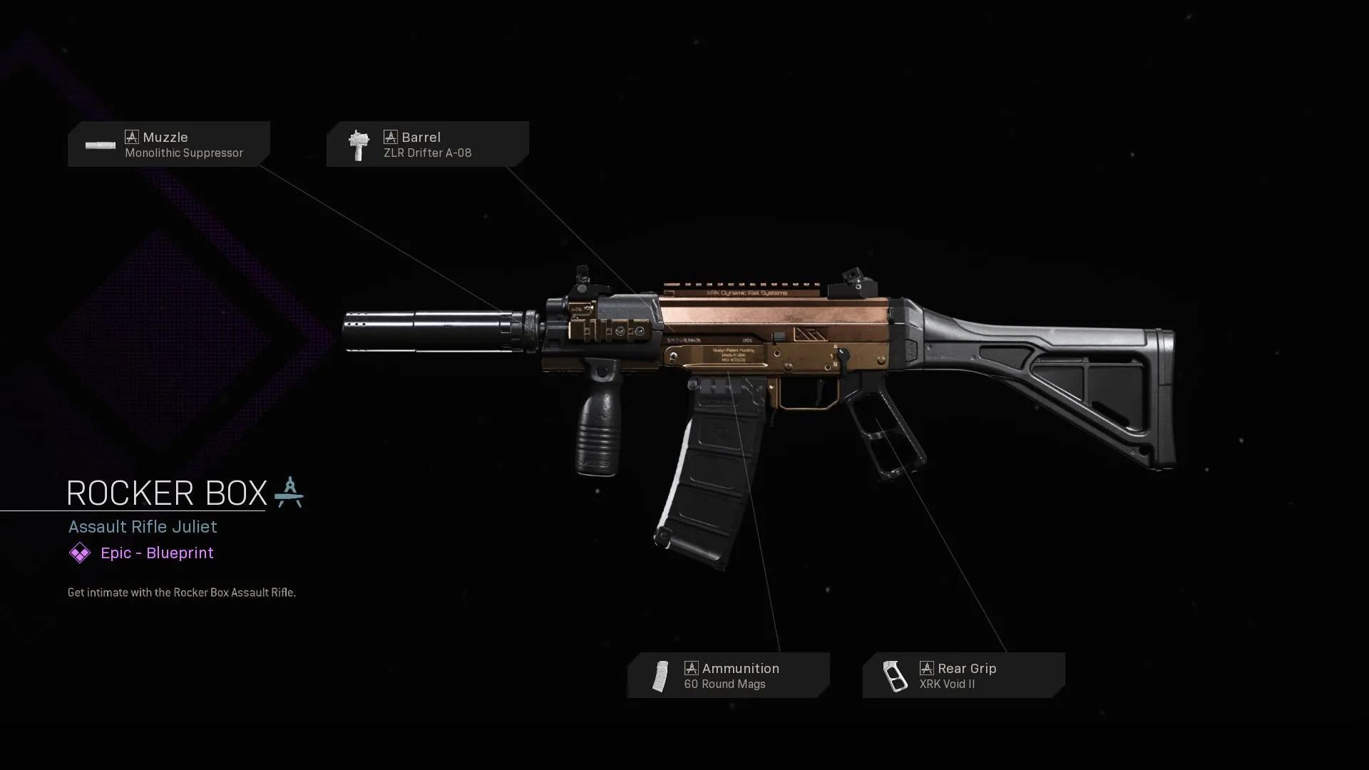 Rocker Box - COD Warzone and Modern Warfare Weapon Blueprint | Call of Duty Rocker Box - COD Warzone and Modern Warfare Weapon Blueprint | Call of Duty