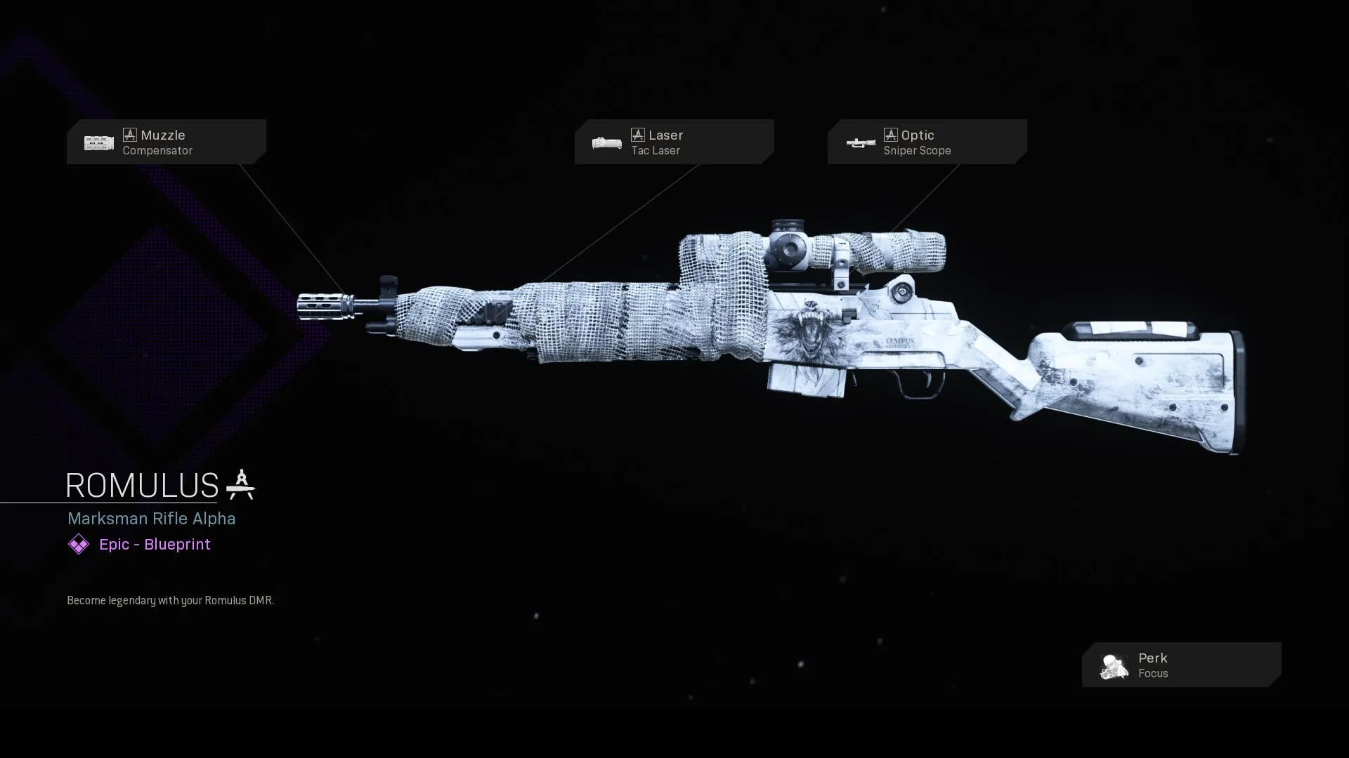 Romulus - COD Warzone and Modern Warfare Weapon Blueprint | Call of Duty Romulus - COD Warzone and Modern Warfare Weapon Blueprint | Call of Duty