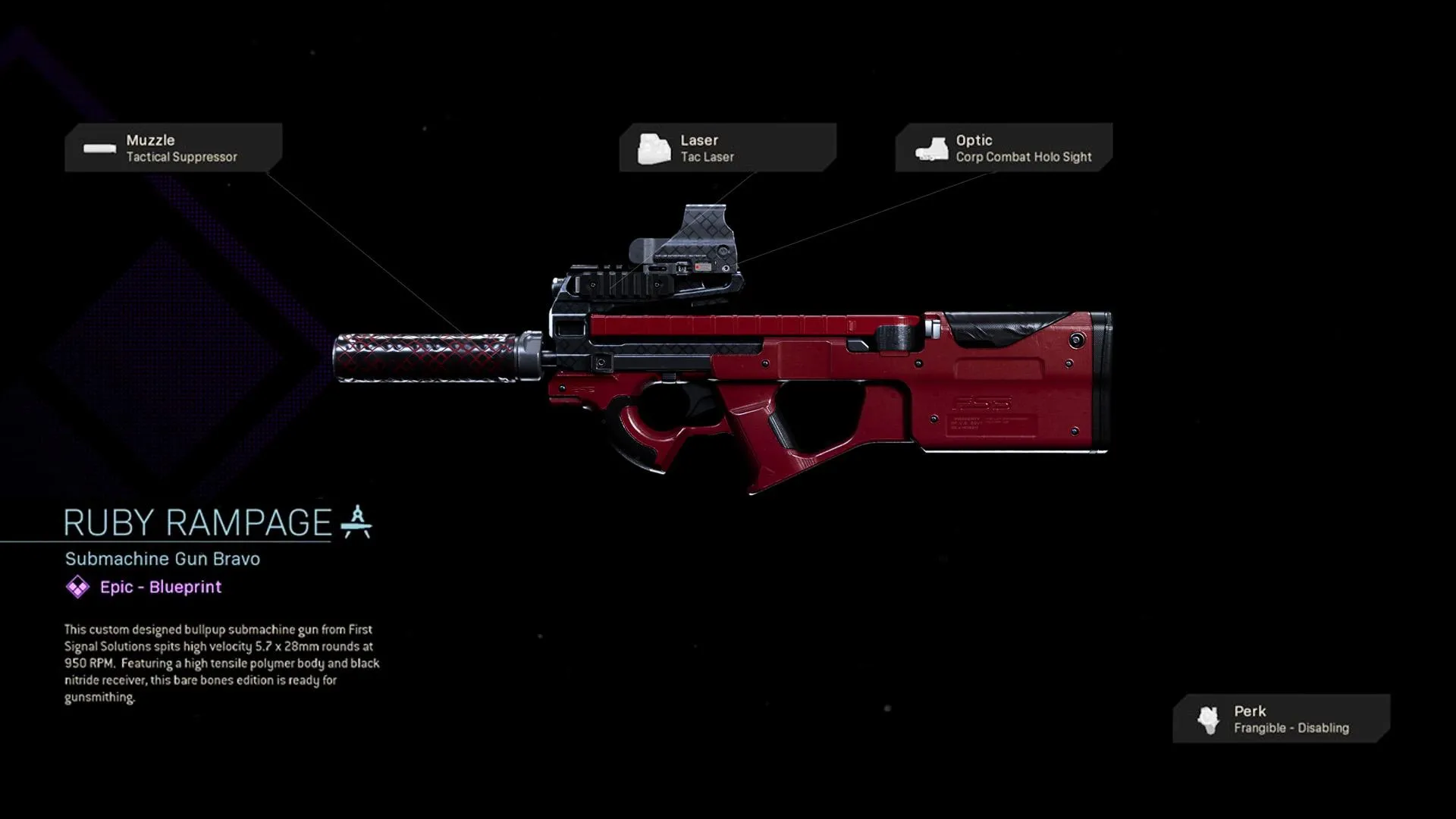 Ruby Rampage - COD Warzone and Modern Warfare Weapon Blueprint | Call of Duty Ruby Rampage - COD Warzone and Modern Warfare Weapon Blueprint | Call of Duty