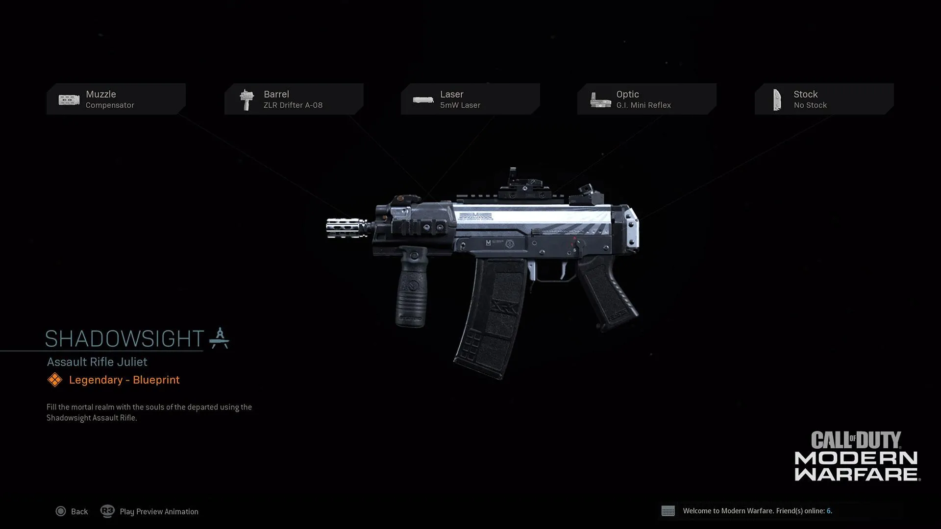 Shadowsight - COD Warzone and Modern Warfare Weapon Blueprint | Call of Duty Shadowsight - COD Warzone and Modern Warfare Weapon Blueprint | Call of Duty