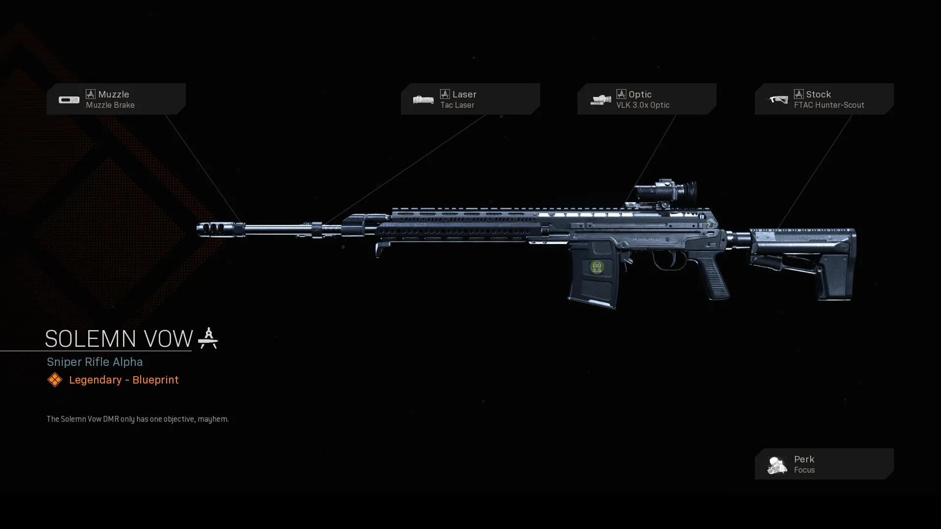Solemn Vow - COD Warzone and Modern Warfare Weapon Blueprint | Call of Duty Solemn Vow - COD Warzone and Modern Warfare Weapon Blueprint | Call of Duty