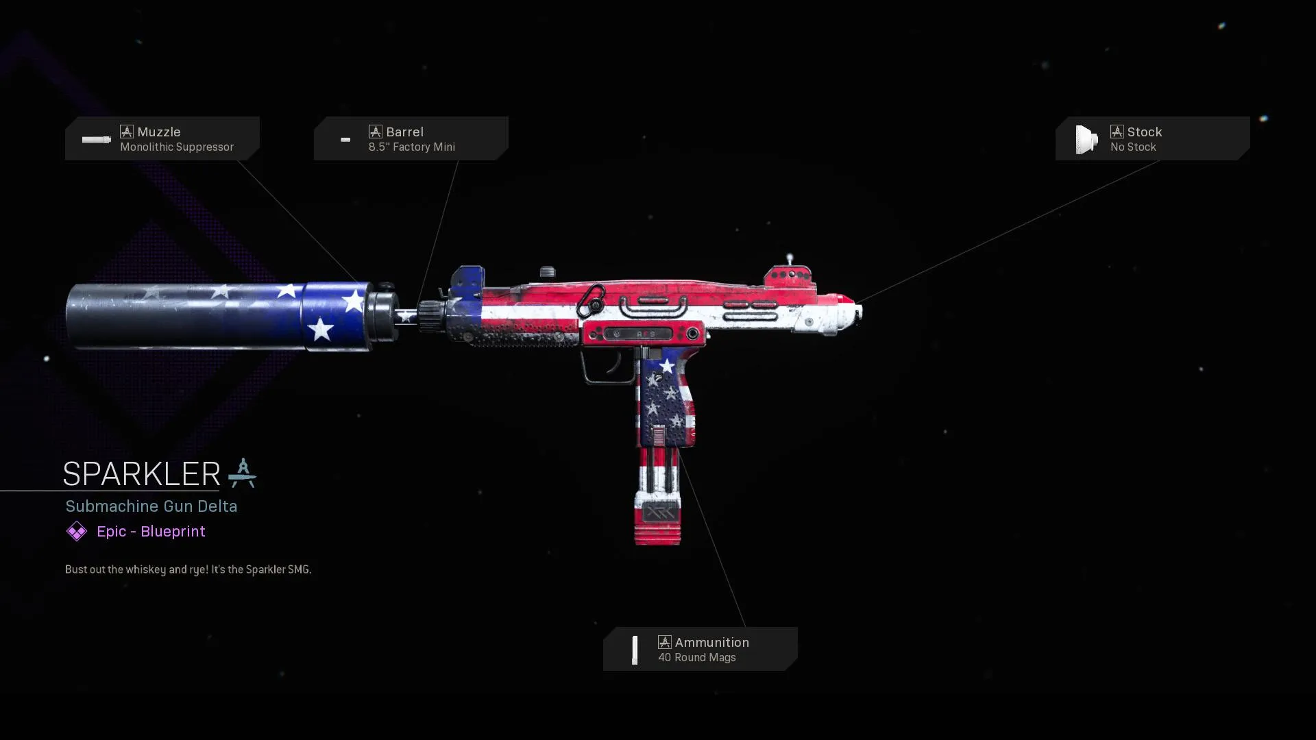 Sparkler - COD Warzone and Modern Warfare Weapon Blueprint | Call of Duty