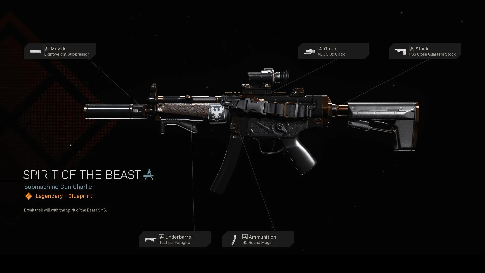 Spirit of the Beast - COD Warzone and Modern Warfare Weapon Blueprint | Call of Duty Spirit of the Beast - COD Warzone and Modern Warfare Weapon Blueprint | Call of Duty