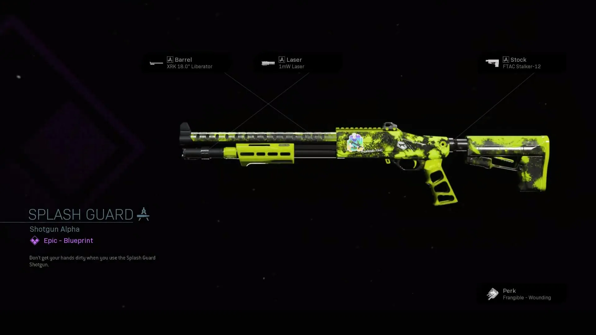 Splash Guard - COD Warzone and Modern Warfare Weapon Blueprint | Call of Duty