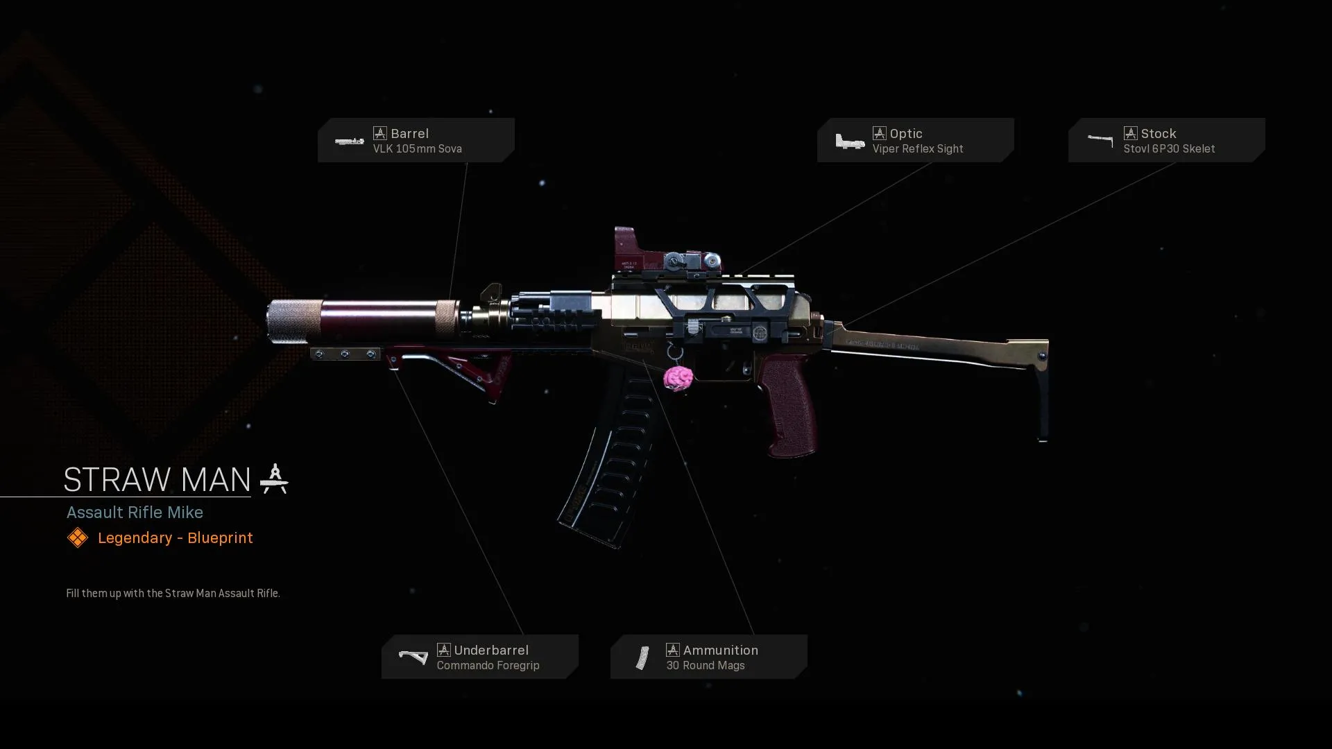 Straw Man - COD Warzone and Modern Warfare Weapon Blueprint | Call of Duty Straw Man - COD Warzone and Modern Warfare Weapon Blueprint | Call of Duty