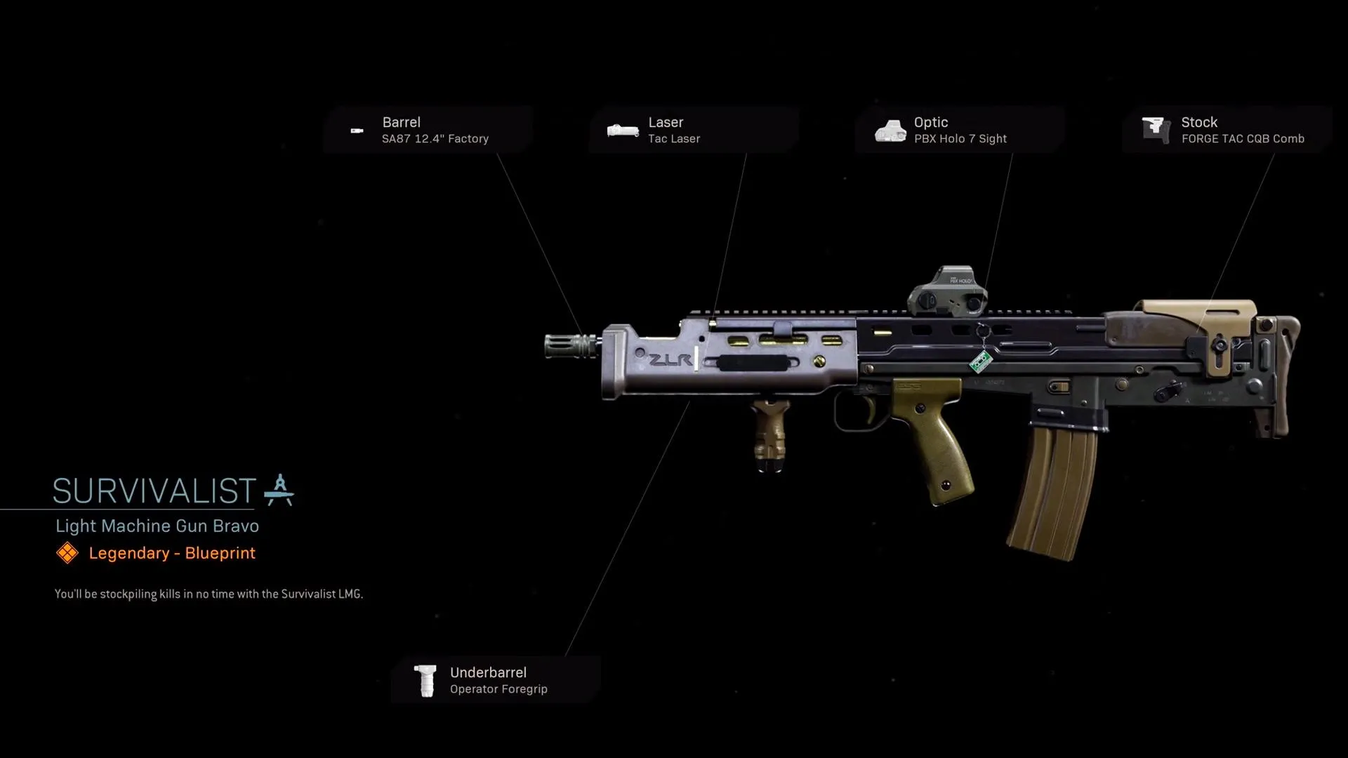 Survivalist - COD Warzone and Modern Warfare Weapon Blueprint | Call of Duty