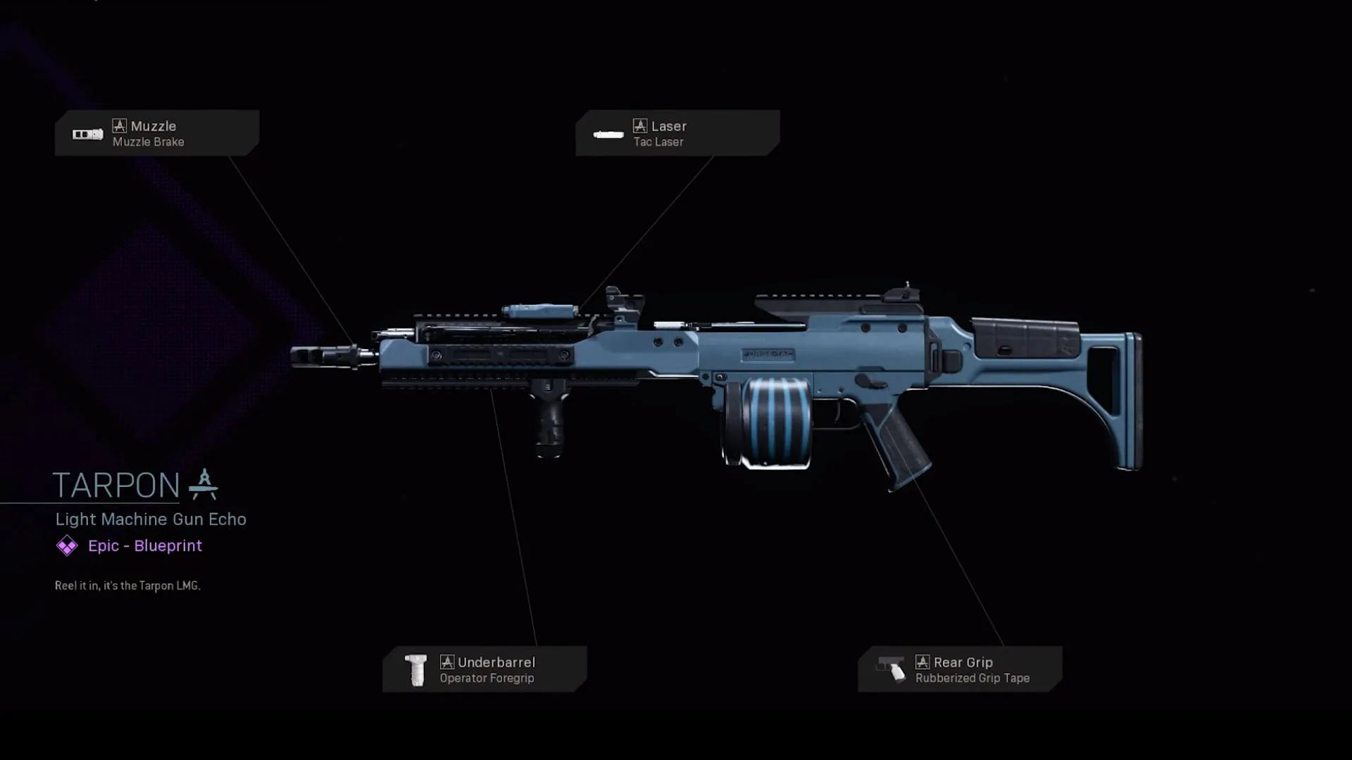 Tarpon - COD Warzone and Modern Warfare Weapon Blueprint | Call of Duty Tarpon - COD Warzone and Modern Warfare Weapon Blueprint | Call of Duty