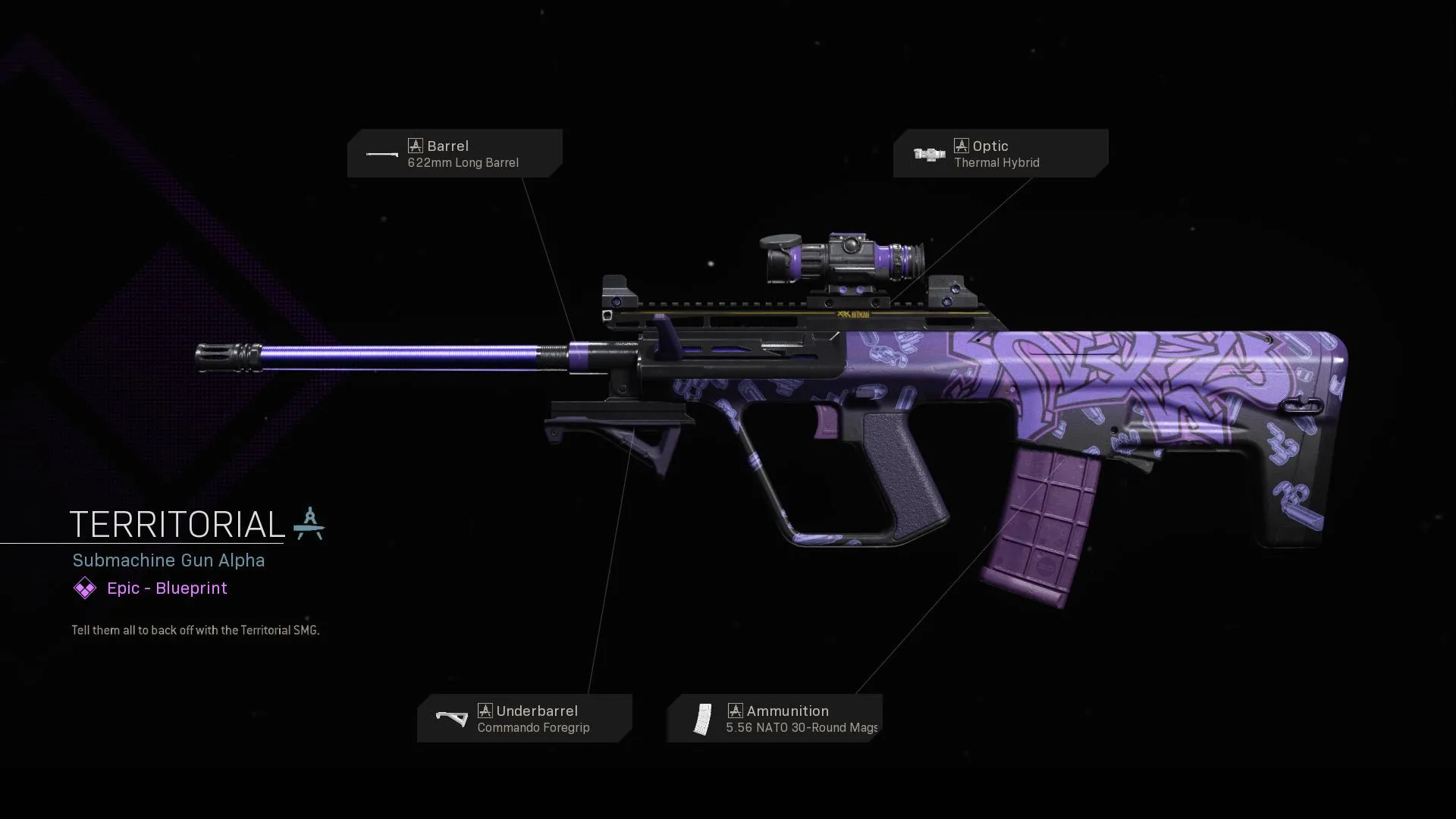 Territorial - COD Warzone and Modern Warfare Weapon Blueprint | Call of Duty Territorial - COD Warzone and Modern Warfare Weapon Blueprint | Call of Duty