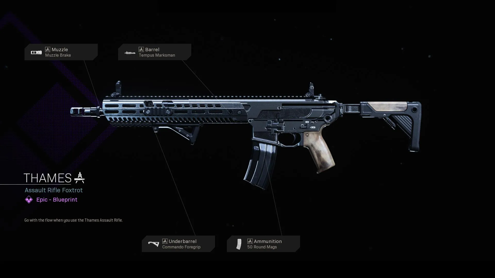Thames - COD Warzone and Modern Warfare Weapon Blueprint | Call of Duty Thames - COD Warzone and Modern Warfare Weapon Blueprint | Call of Duty