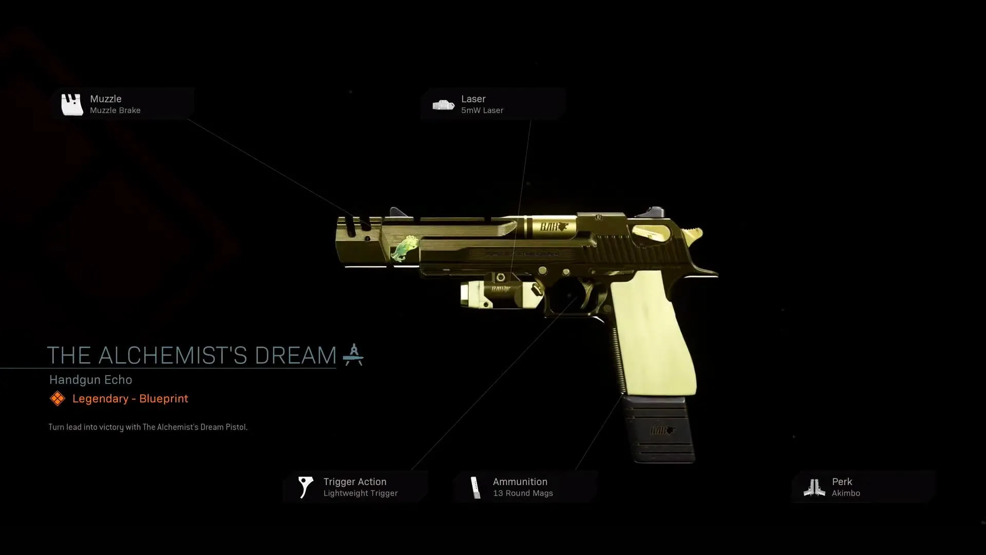 The Alchemist's Dream - COD Warzone and Modern Warfare Weapon Blueprint | Call of Duty The Alchemist's Dream - COD Warzone and Modern Warfare Weapon Blueprint | Call of Duty