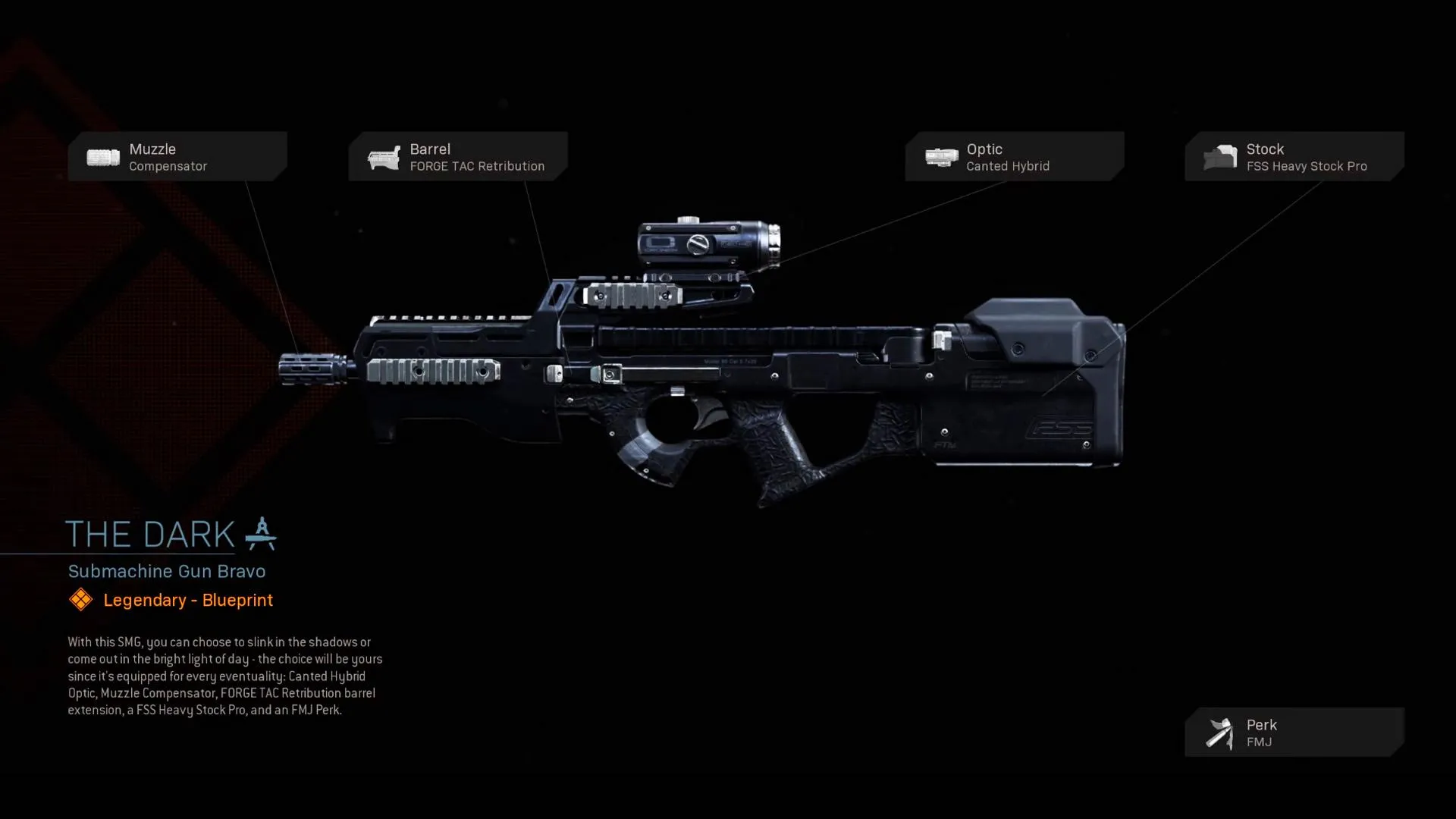 The Dark - COD Warzone and Modern Warfare Weapon Blueprint | Call of Duty