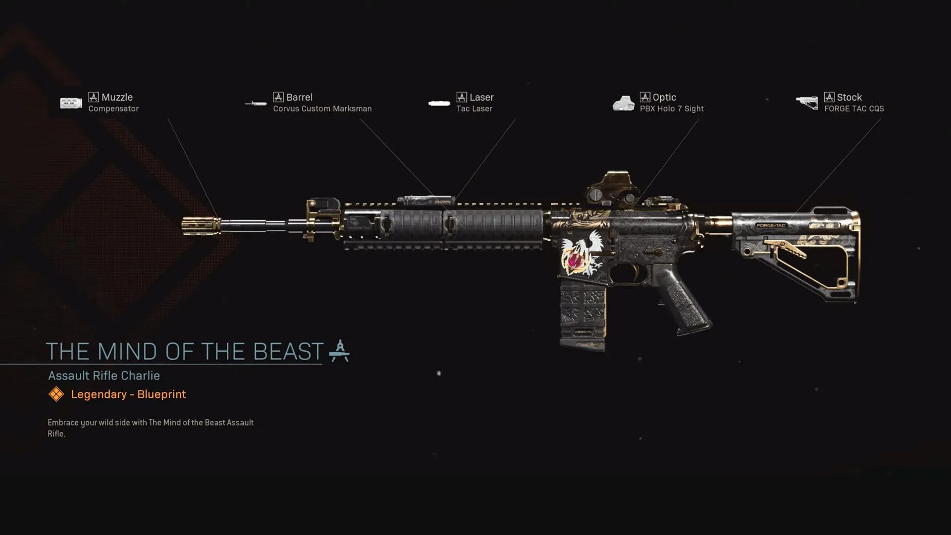 The Mind of the Beast - COD Warzone and Modern Warfare Weapon Blueprint | Call of Duty The Mind of the Beast - COD Warzone and Modern Warfare Weapon Blueprint | Call of Duty