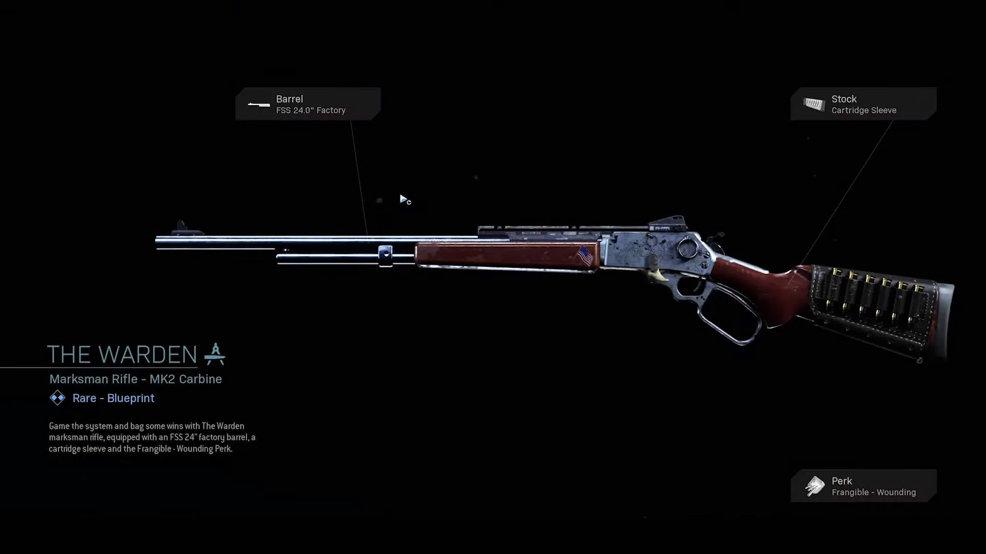 The Warden - COD Warzone and Modern Warfare Weapon Blueprint | Call of Duty The Warden - COD Warzone and Modern Warfare Weapon Blueprint | Call of Duty