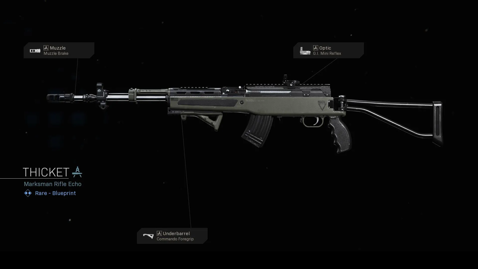 Thicket - COD Warzone and Modern Warfare Weapon Blueprint | Call of Duty Thicket - COD Warzone and Modern Warfare Weapon Blueprint | Call of Duty