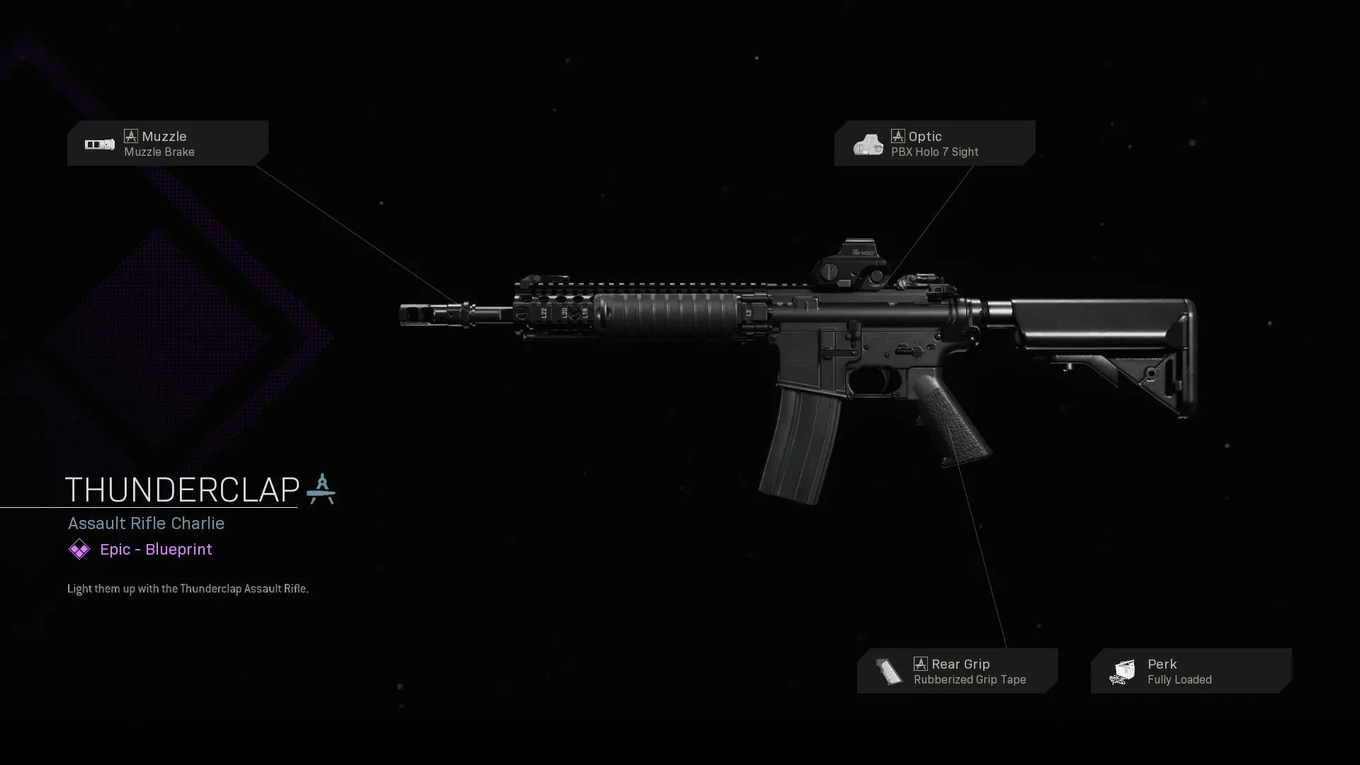 Thunderclap - COD Warzone and Modern Warfare Weapon Blueprint | Call of Duty