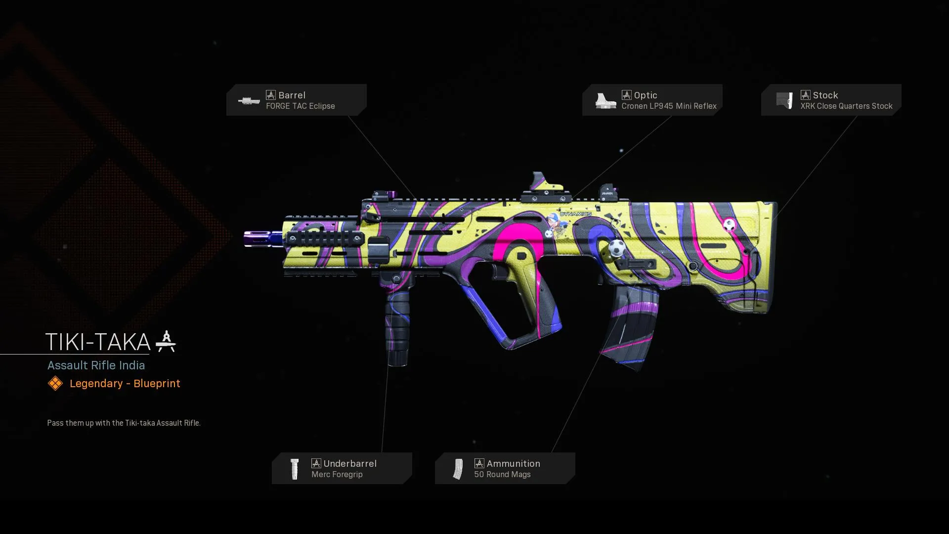 Tiki-Taka - COD Warzone and Modern Warfare Weapon Blueprint | Call of Duty