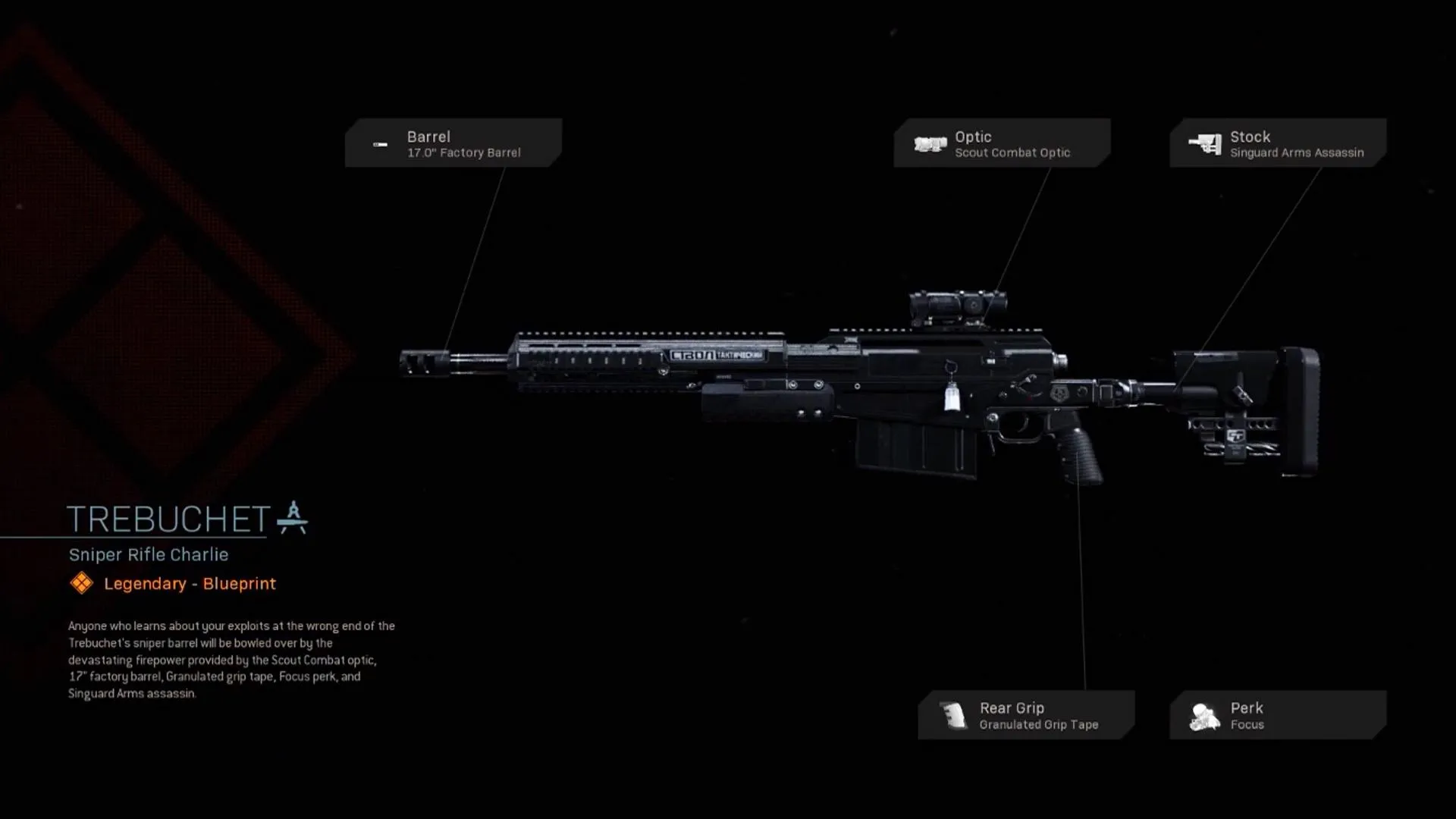 Trebuchet - COD Warzone and Modern Warfare Weapon Blueprint | Call of Duty Trebuchet - COD Warzone and Modern Warfare Weapon Blueprint | Call of Duty