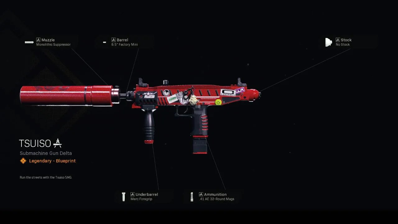 Tsuiso - COD Warzone and Modern Warfare Weapon Blueprint | Call of Duty