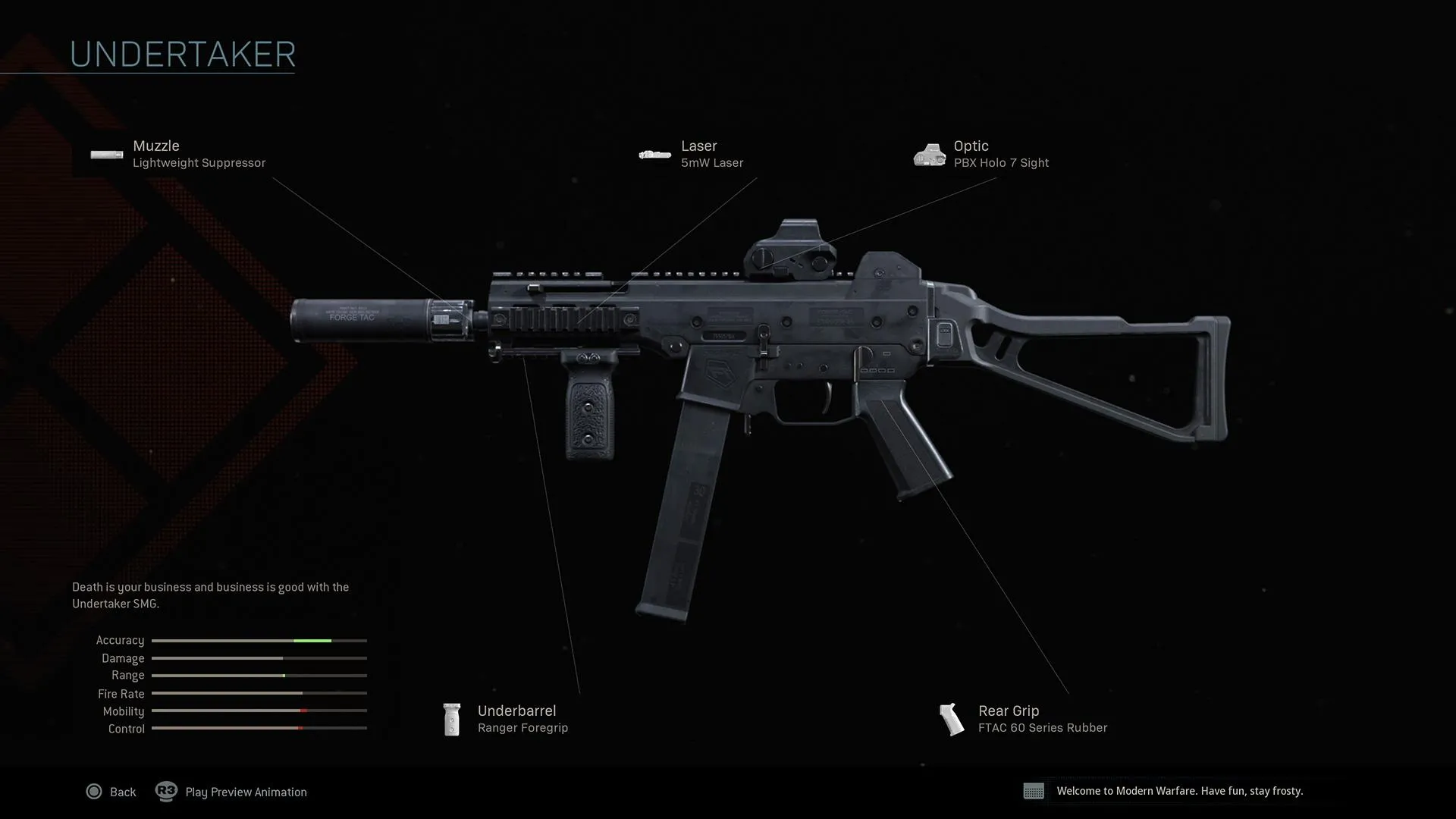 Undertaker - COD Warzone and Modern Warfare Weapon Blueprint | Call of Duty Undertaker - COD Warzone and Modern Warfare Weapon Blueprint | Call of Duty