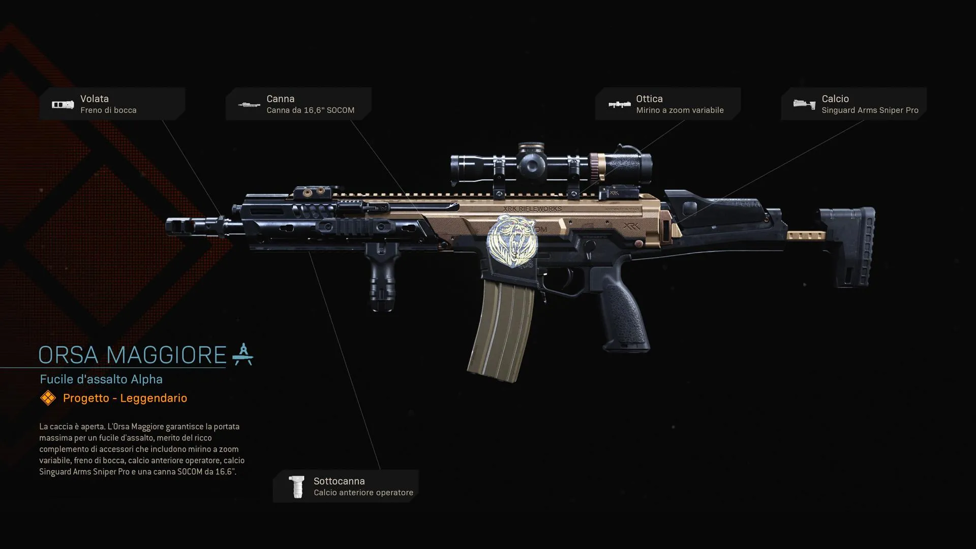 Ursa Major - COD Warzone and Modern Warfare Weapon Blueprint | Call of Duty