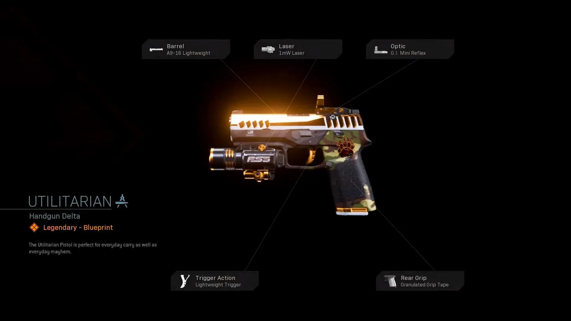 Utilitarian - COD Warzone and Modern Warfare Weapon Blueprint | Call of Duty