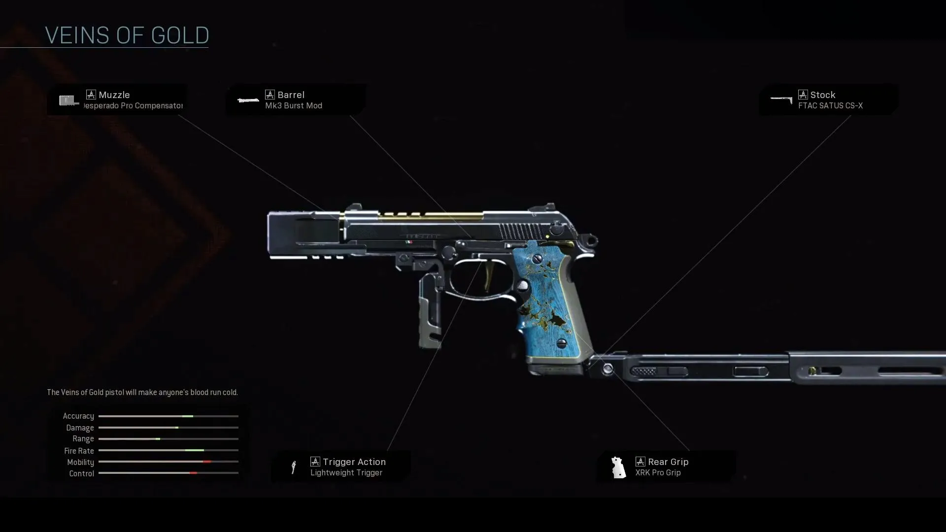 Veins of Gold - COD Warzone and Modern Warfare Weapon Blueprint | Call of Duty Veins of Gold - COD Warzone and Modern Warfare Weapon Blueprint | Call of Duty