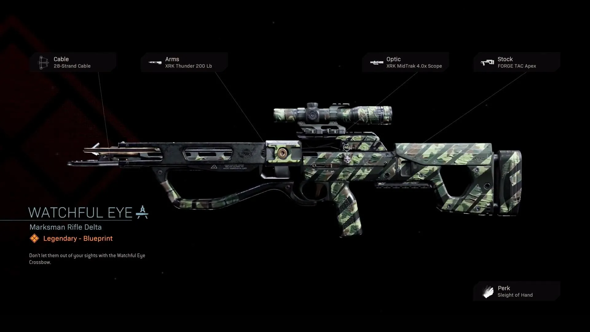 Watchful Eye - COD Warzone and Modern Warfare Weapon Blueprint | Call of Duty Watchful Eye - COD Warzone and Modern Warfare Weapon Blueprint | Call of Duty
