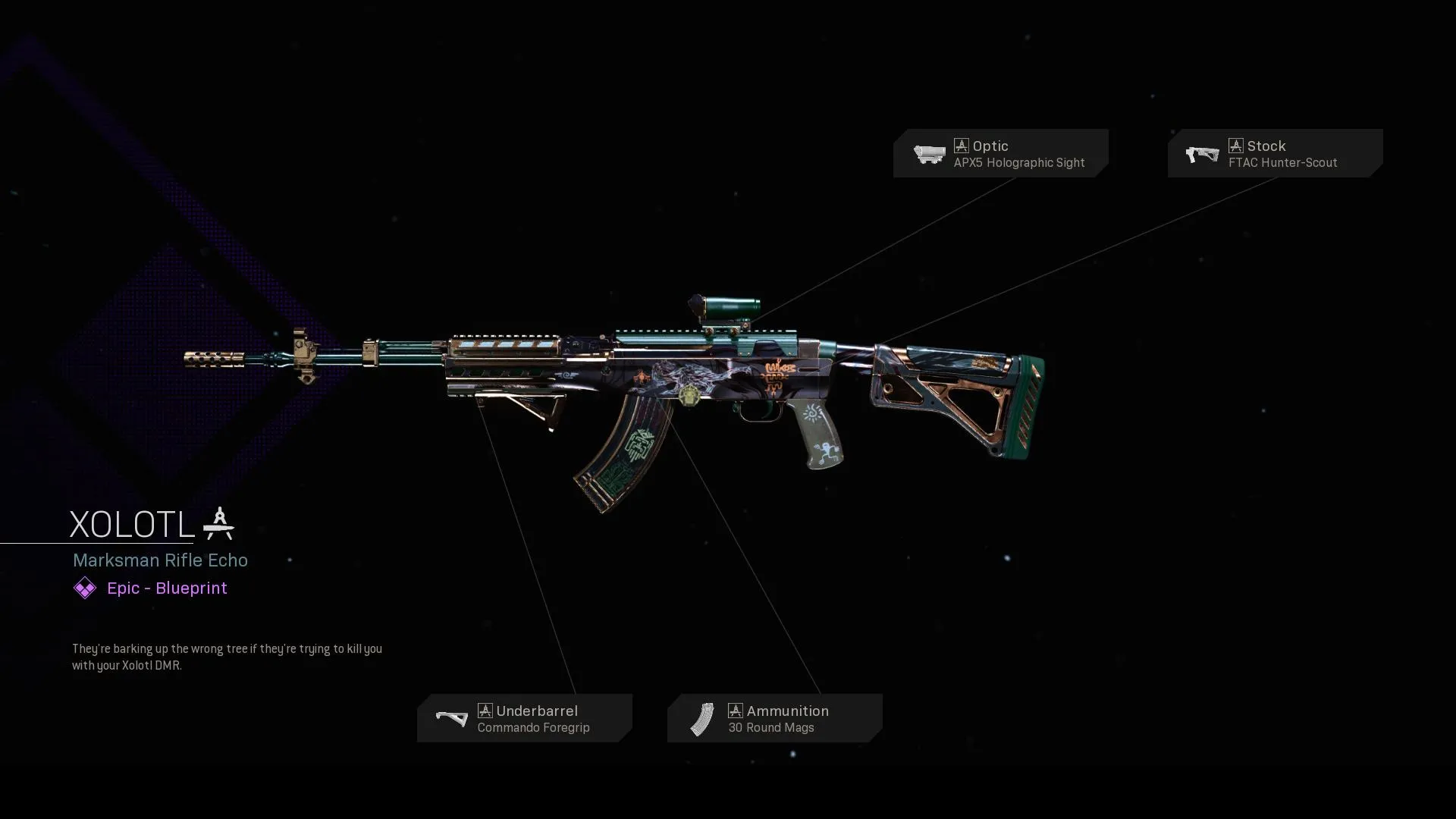 Xolotl - COD Warzone and Modern Warfare Weapon Blueprint | Call of Duty