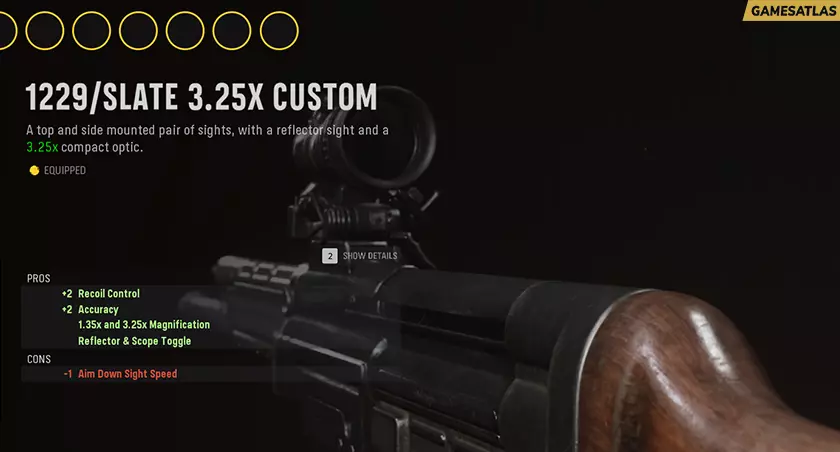1229/Slate 3.25x Custom - Optic Attachments in COD Vanguard 1229/Slate 3.25x Custom - Optic Attachments in COD Vanguard