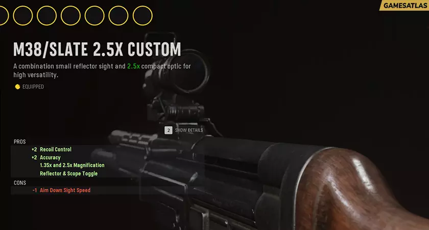 M38/Slate 2.5x Custom - Optic Attachments in COD Vanguard M38/Slate 2.5x Custom - Optic Attachments in COD Vanguard