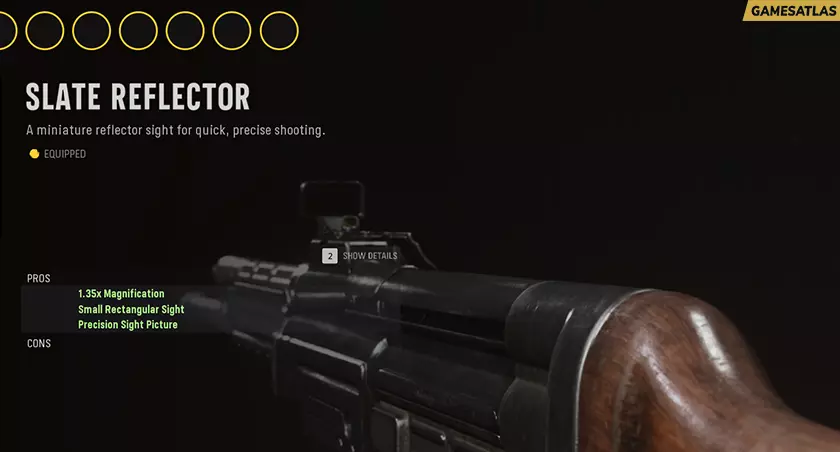 Slate Reflector - Optic Attachments in COD Vanguard