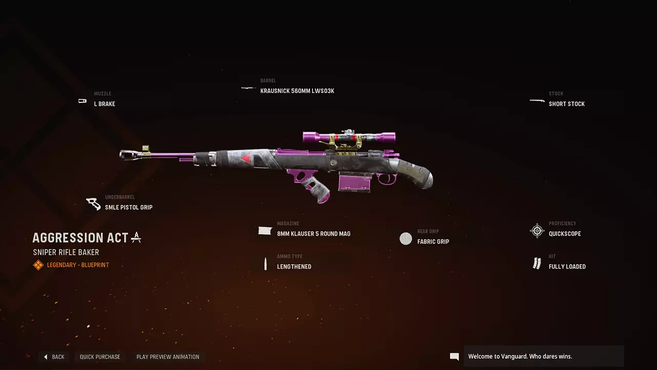 Aggression Act - COD Warzone and Vanguard Weapon Blueprint | Call of Duty Aggression Act - COD Warzone and Vanguard Weapon Blueprint | Call of Duty