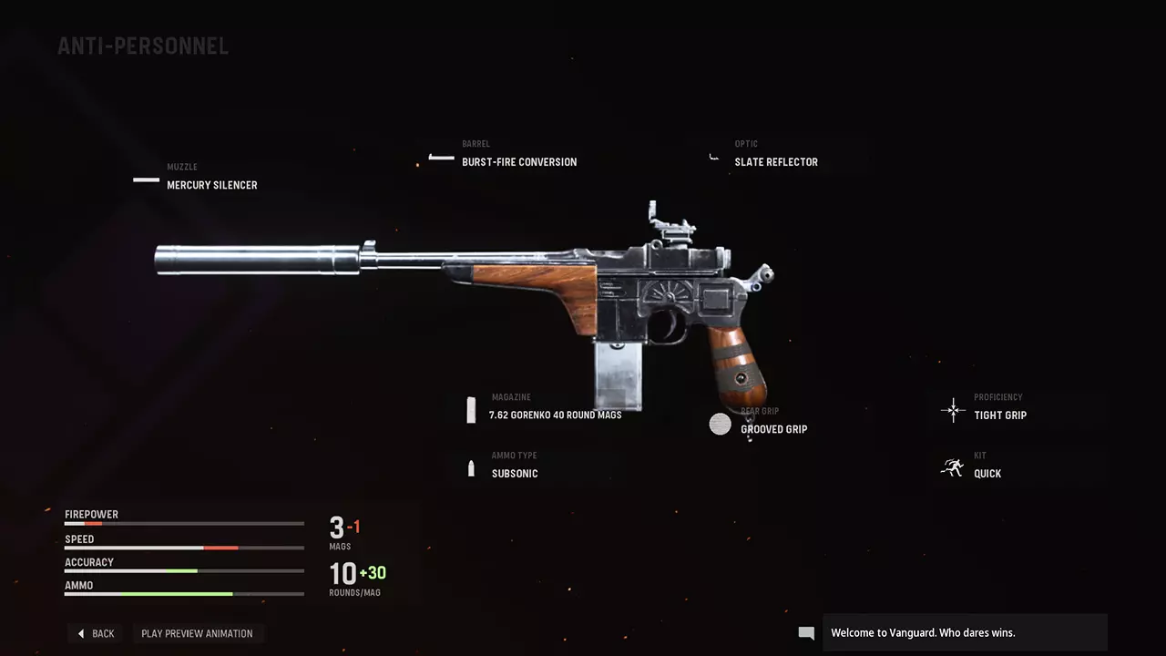 Anti-Personnel - COD Warzone and Vanguard Weapon Blueprint | Call of Duty