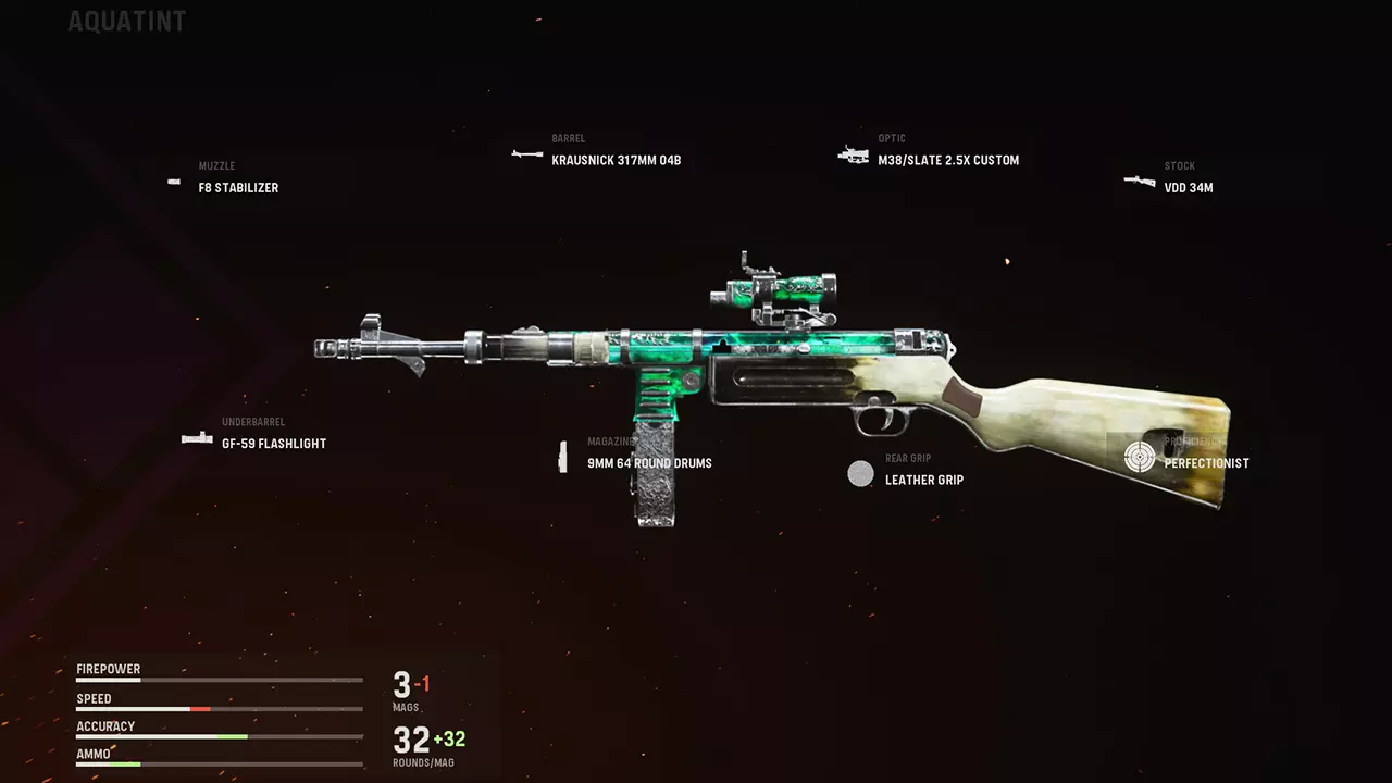 Aquatint - COD Warzone and Vanguard Weapon Blueprint | Call of Duty