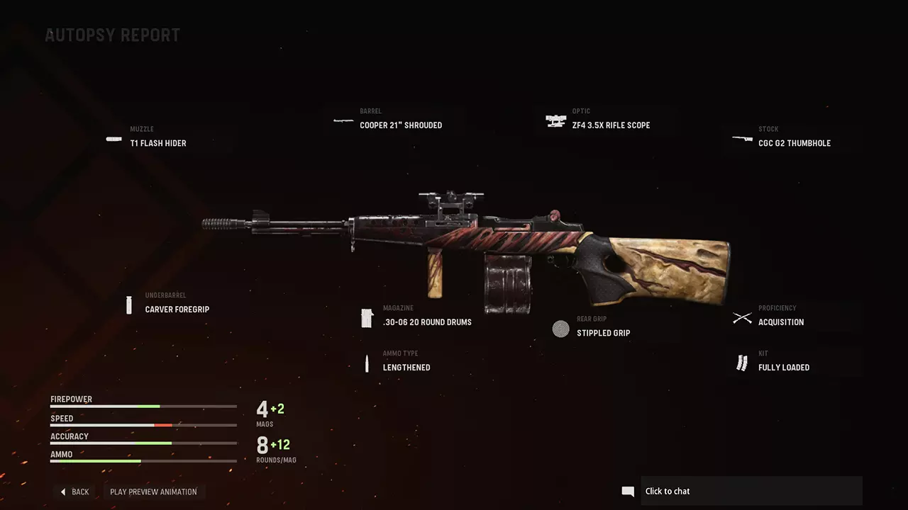 Autopsy Report - COD Warzone and Vanguard Weapon Blueprint | Call of Duty