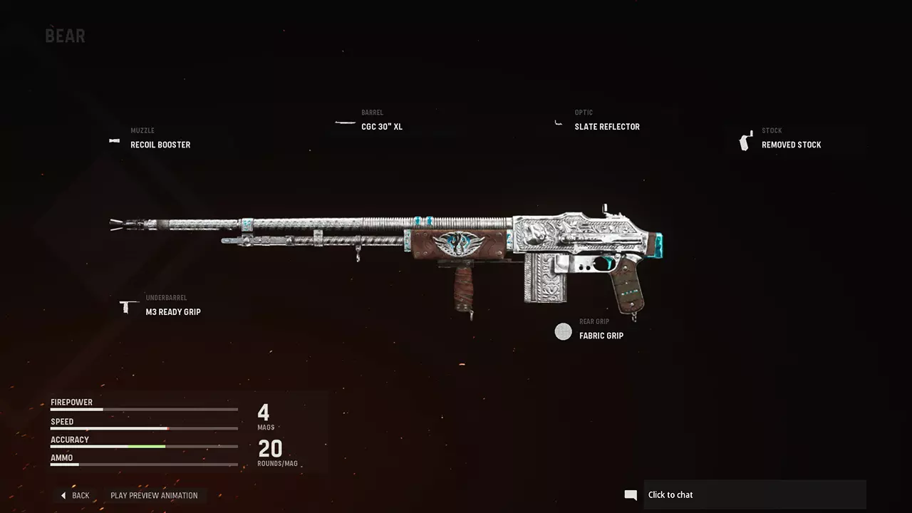 Bear - COD Warzone and Vanguard Weapon Blueprint | Call of Duty Bear - COD Warzone and Vanguard Weapon Blueprint | Call of Duty