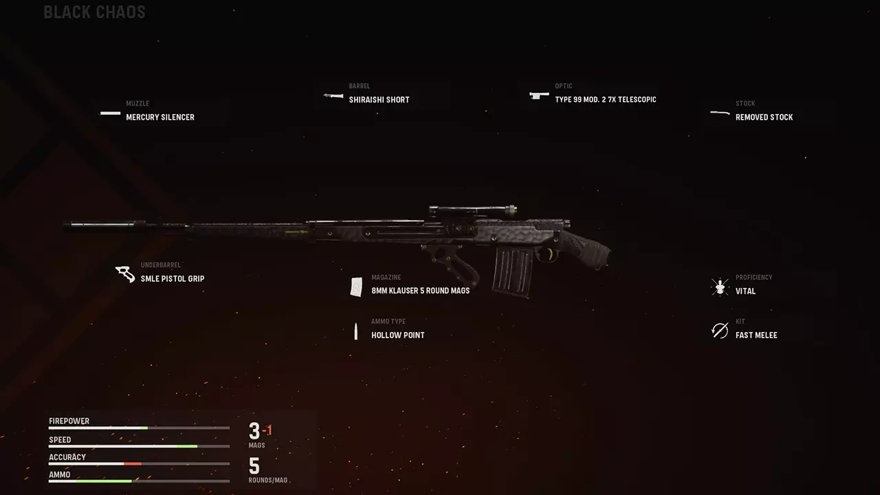 Black Chaos - COD Warzone and Vanguard Weapon Blueprint | Call of Duty Black Chaos - COD Warzone and Vanguard Weapon Blueprint | Call of Duty