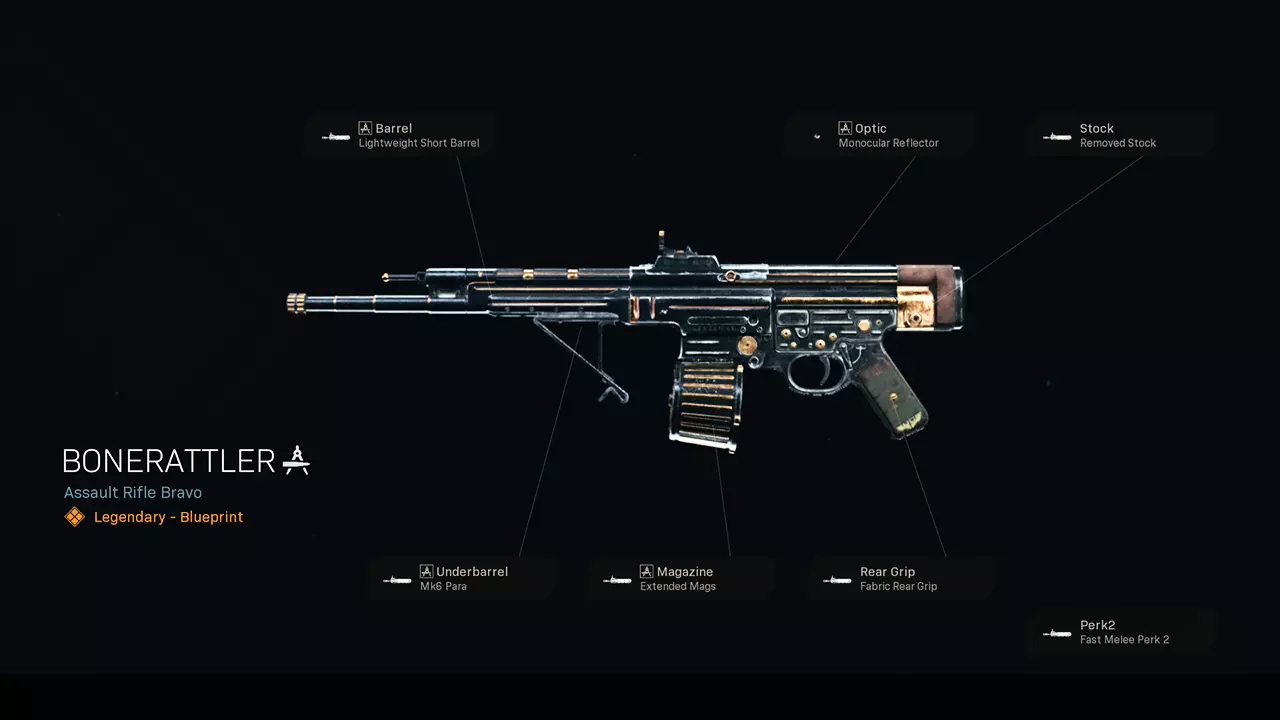 Bonerattler - COD Warzone and Vanguard Weapon Blueprint | Call of Duty Bonerattler - COD Warzone and Vanguard Weapon Blueprint | Call of Duty