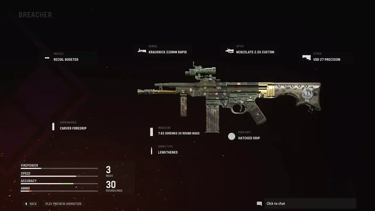Breacher - COD Warzone and Vanguard Weapon Blueprint | Call of Duty Breacher - COD Warzone and Vanguard Weapon Blueprint | Call of Duty