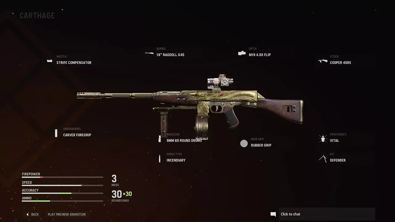 Carthage - COD Warzone and Vanguard Weapon Blueprint | Call of Duty Carthage - COD Warzone and Vanguard Weapon Blueprint | Call of Duty