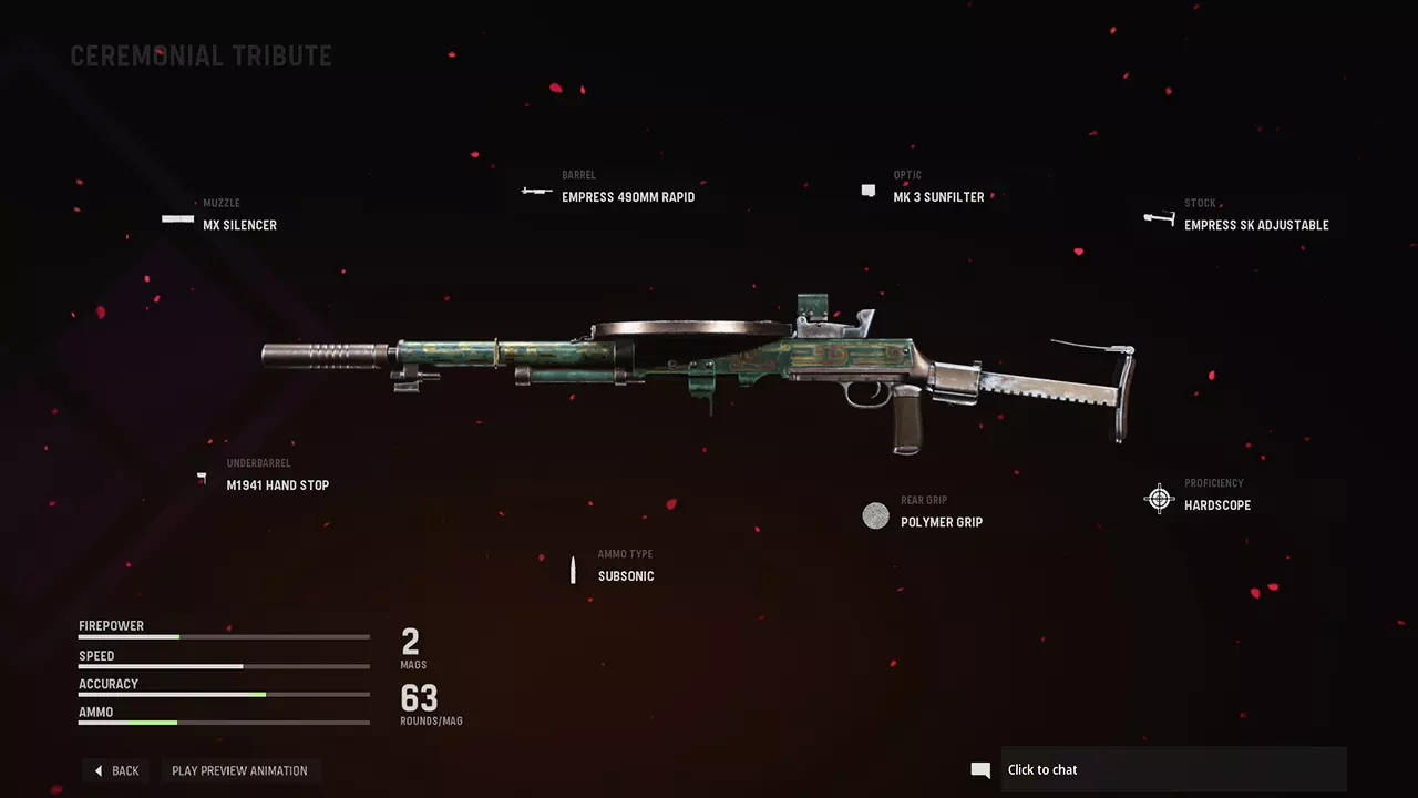 Ceremonial Tribute - COD Warzone and Vanguard Weapon Blueprint | Call of Duty