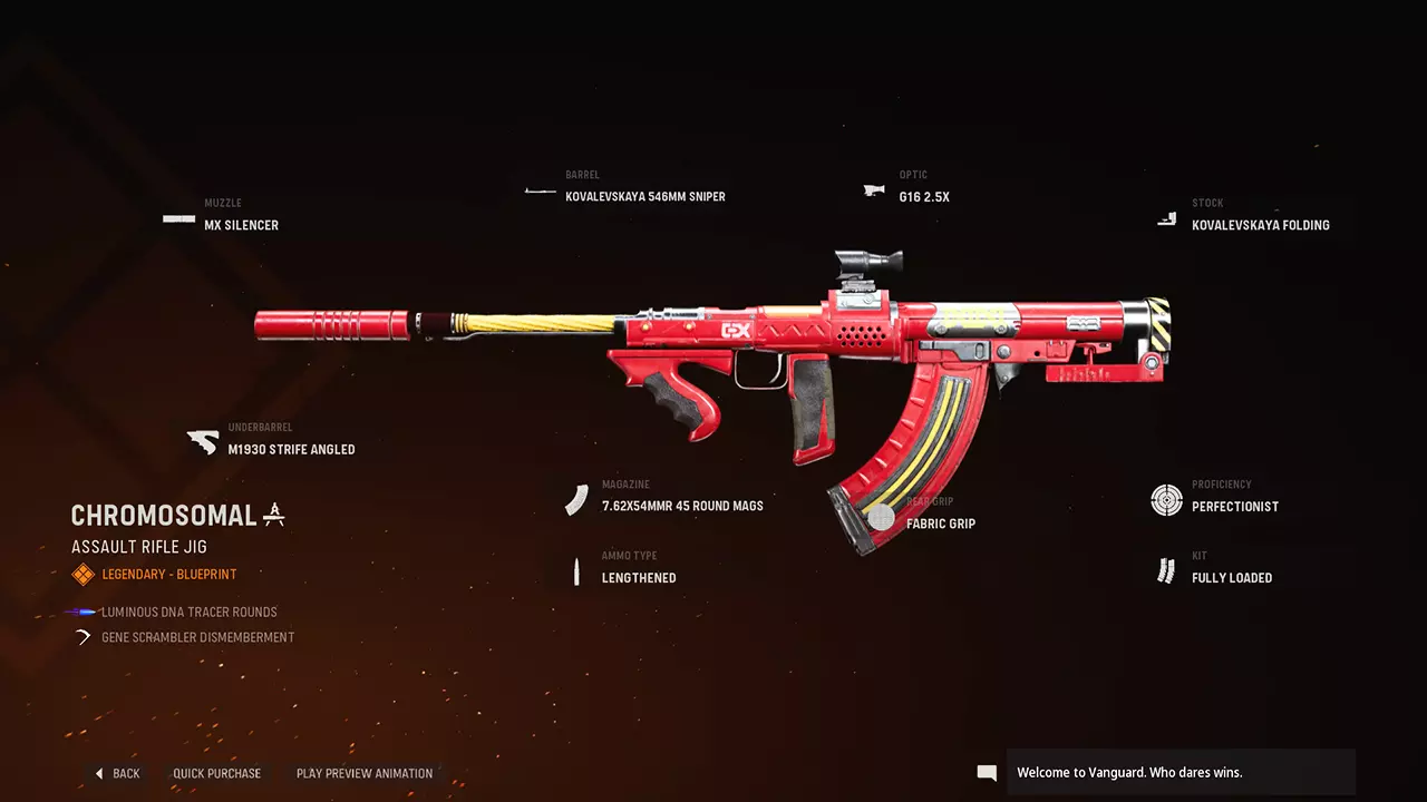 Chromosomal - COD Warzone and Vanguard Weapon Blueprint | Call of Duty