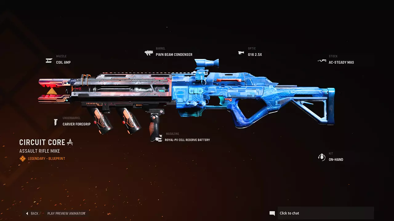 Circuit Core - COD Warzone and Vanguard Weapon Blueprint | Call of Duty