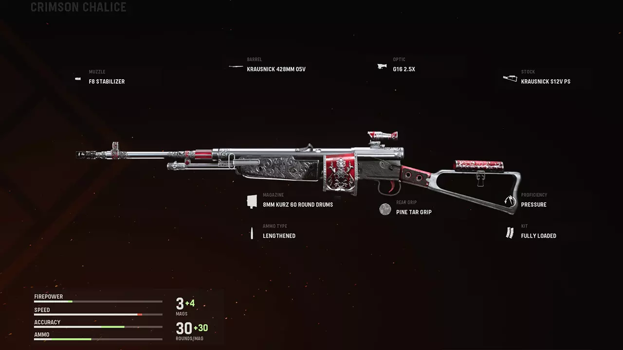 Crimson Chalice - COD Warzone and Vanguard Weapon Blueprint | Call of Duty Crimson Chalice - COD Warzone and Vanguard Weapon Blueprint | Call of Duty